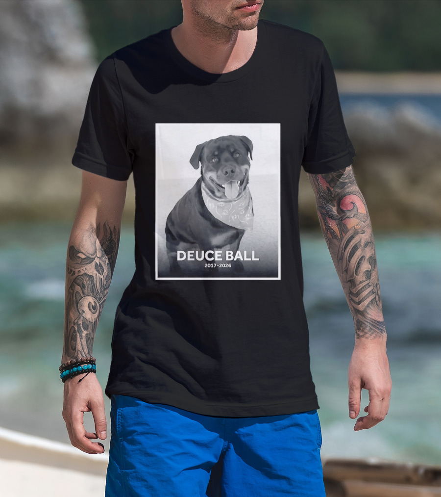 Rest In Peace Deuce Ball 2017 2026 Memorial T-Shirt