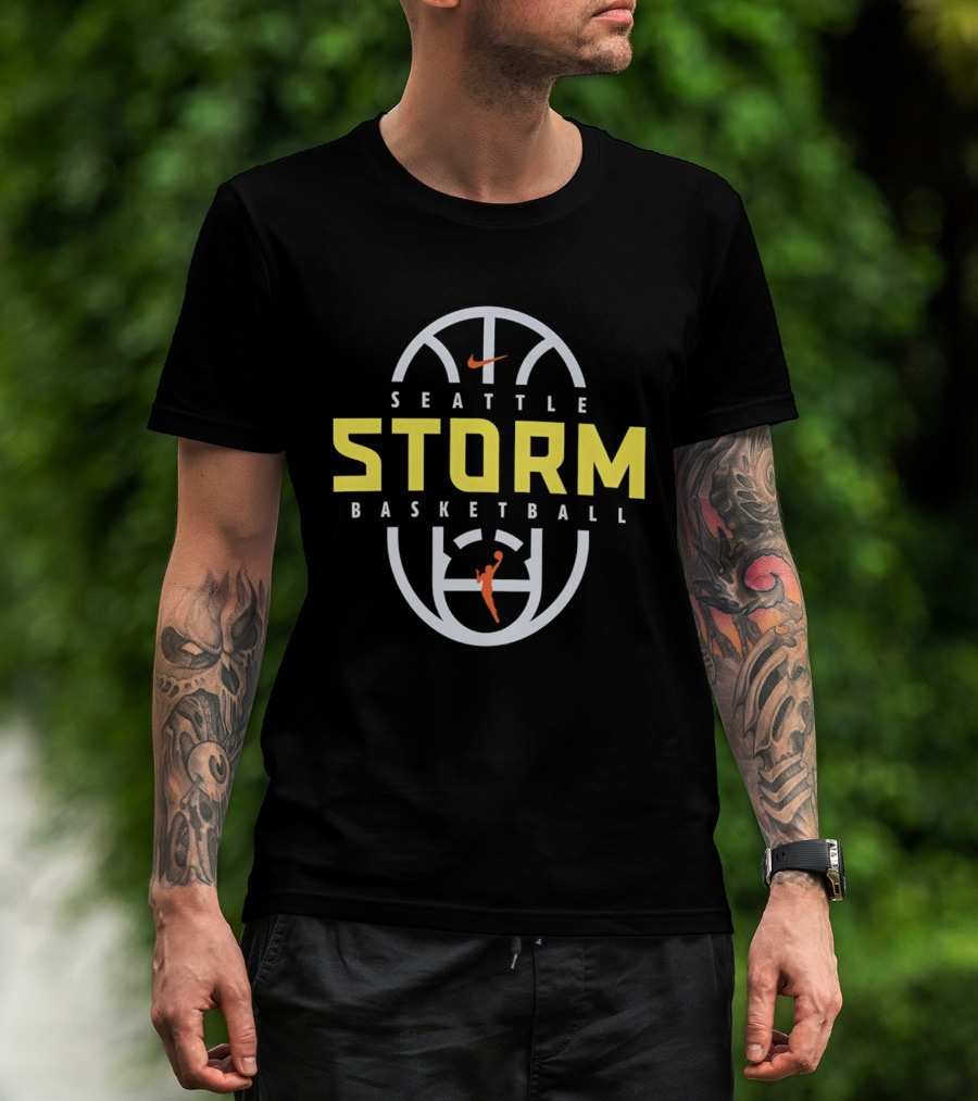 Seattle Storm Nike Basketball 2026 On Court Authentic Practice T-Shirt
