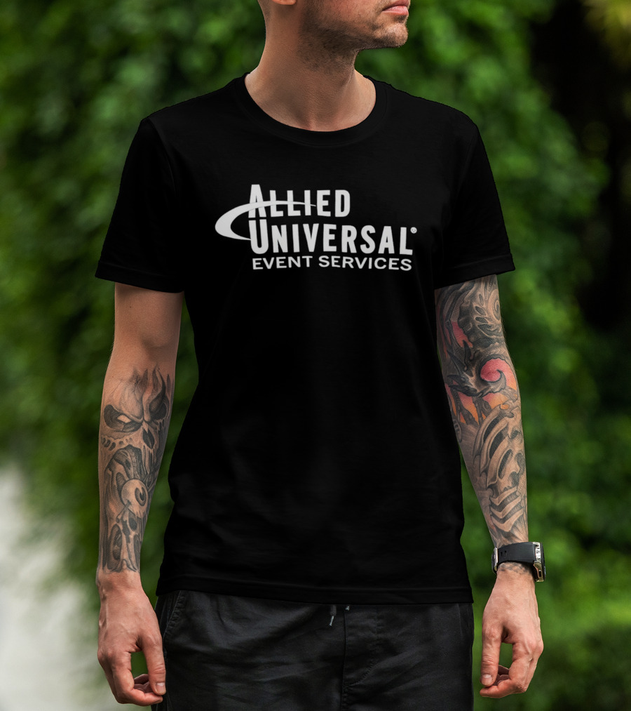 Allied Universal Event Services Security Solutions T-Shirt