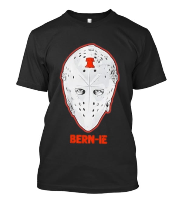 Bern Ie Philadelphia Hockey Liberty Bell Goalie Mask T-Shirt