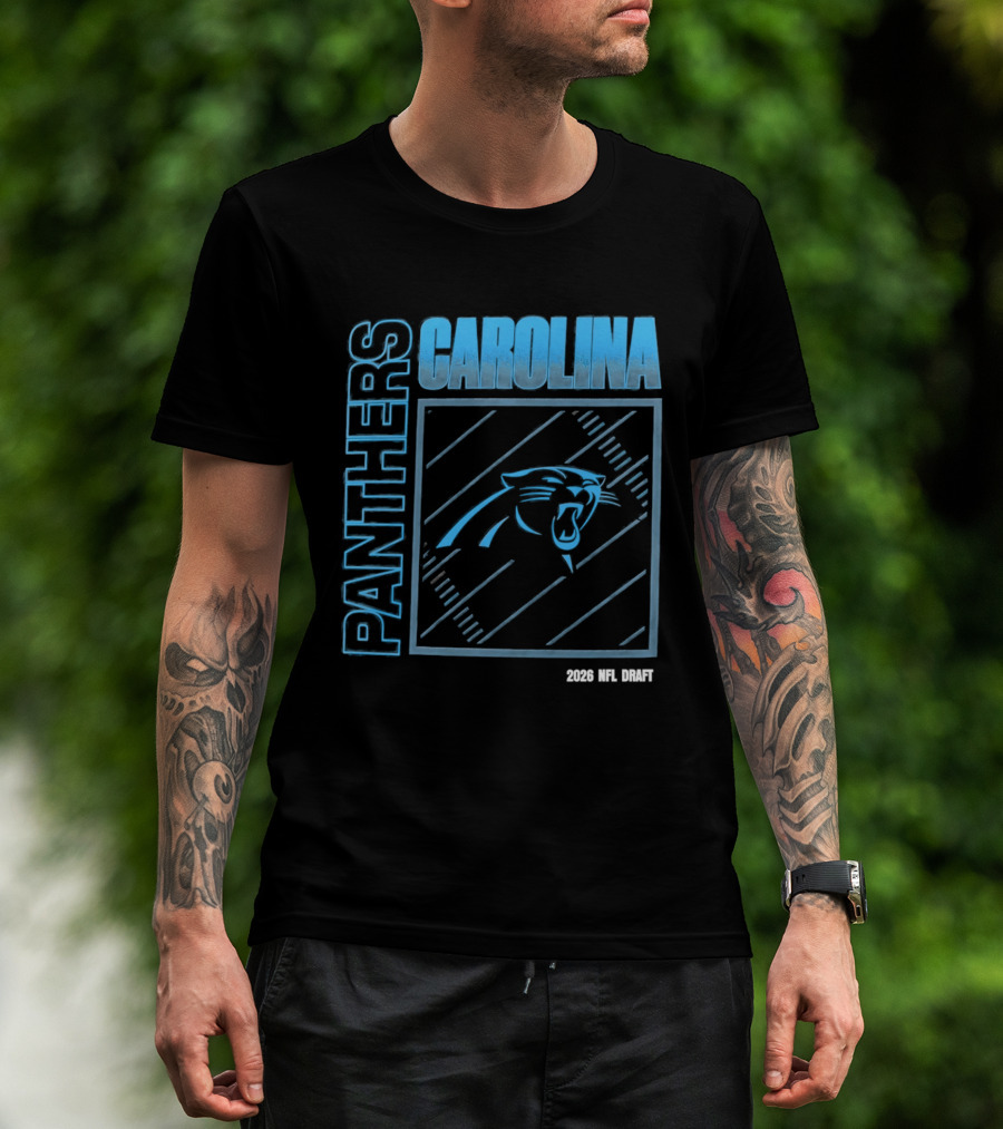 Carolina Panthers 2026 NFL Draft T-Shirt