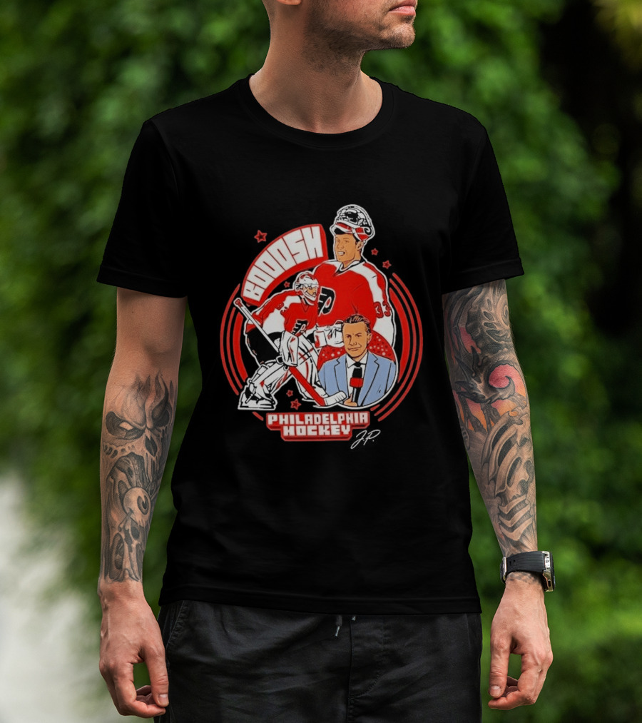 Boosh Philadelphia Flyers Hockey Goalie T-Shirt