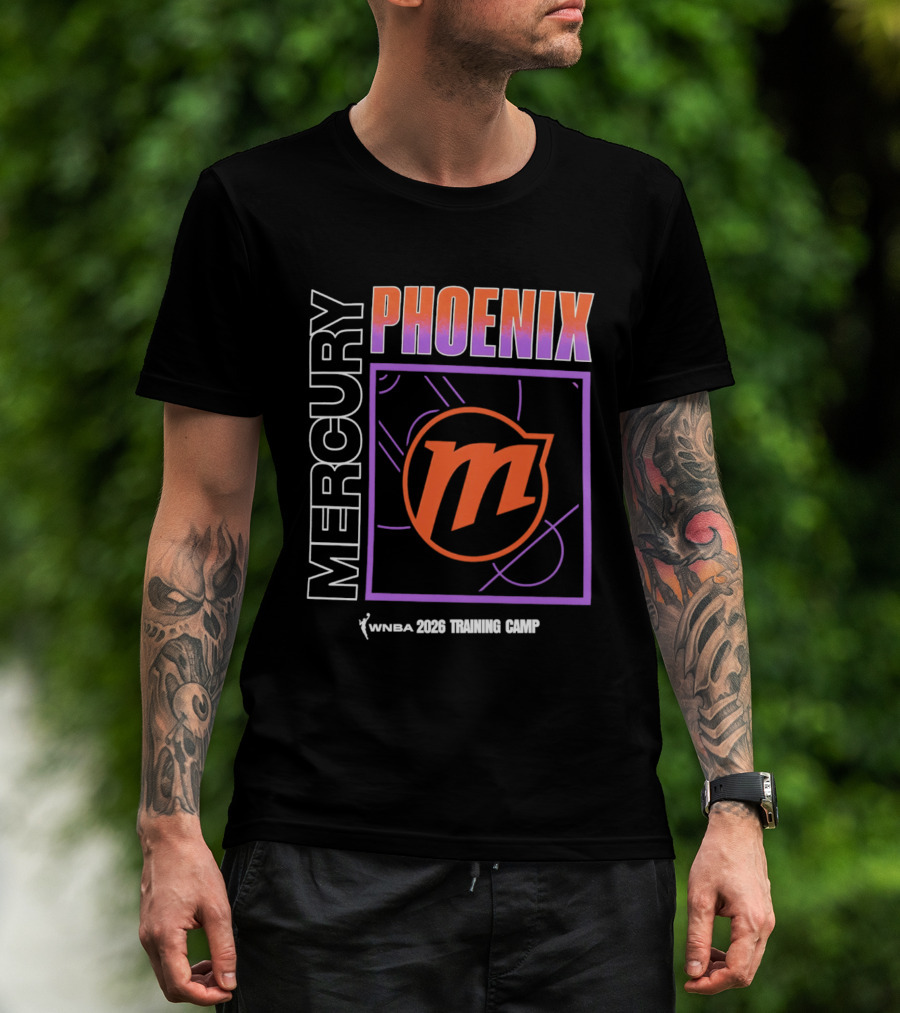 Phoenix Mercury WNBA 2026 Training Camp Mercury T-Shirt