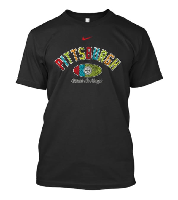 Pittsburgh Cinco De Mayo Football T-Shirt