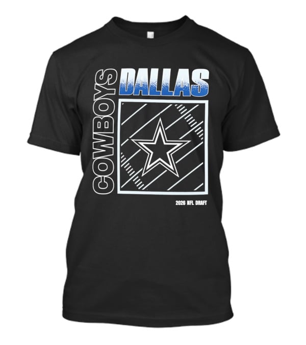 Dallas Cowboys 2026 NFL Draft Iconic Star T-Shirt
