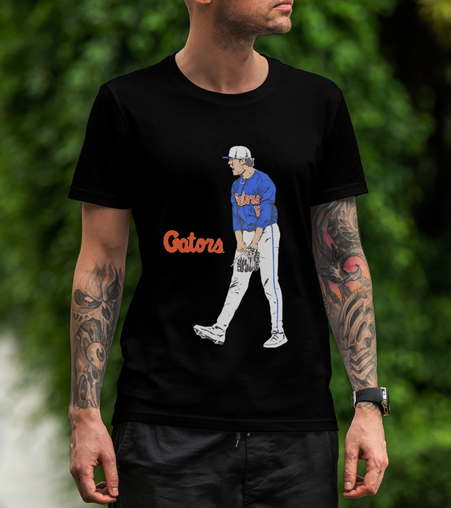 Liam Peterson Florida Gators Baseball Intense Scream Moment T-Shirt