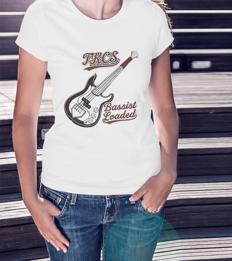 TKCS Bassist Loaded Guitar T-Shirt