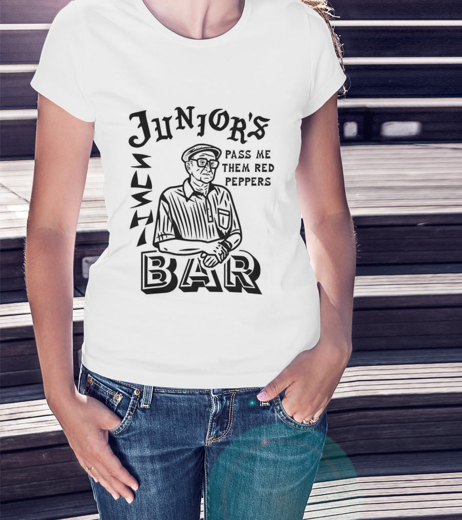 Junior's Pass Me Them Red Peppers Bar T-Shirt