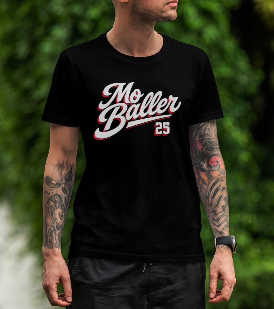 Mo Baller 25 Chicago Cubs Moises Ballesteros T-Shirt