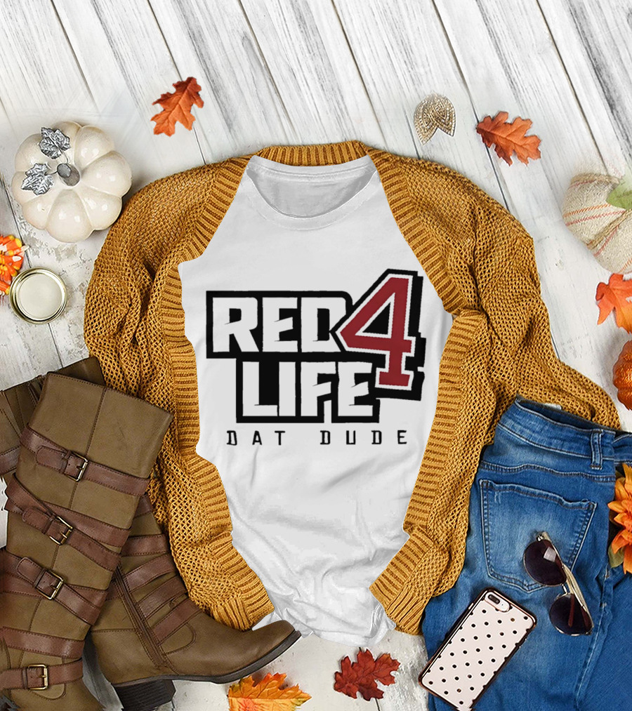 Brandon Phillips Red 4 Life Dat Dude T-Shirt