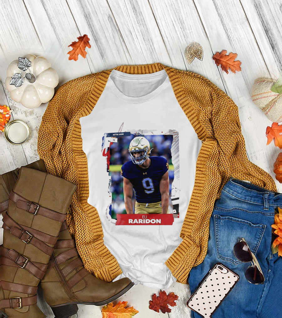 Notre Dame Tight End Eli Raridon 2206 Draft Prospect T-Shirt