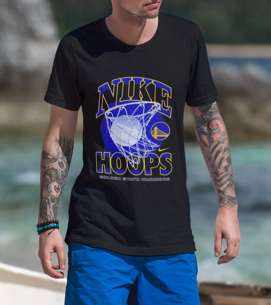 Nike Hoops Golden State Warriors Basketball National Basketball Association T-Shirt