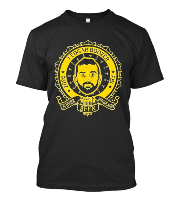 J Edgar Boozer 2023 Establishment FBI Seal T-Shirt