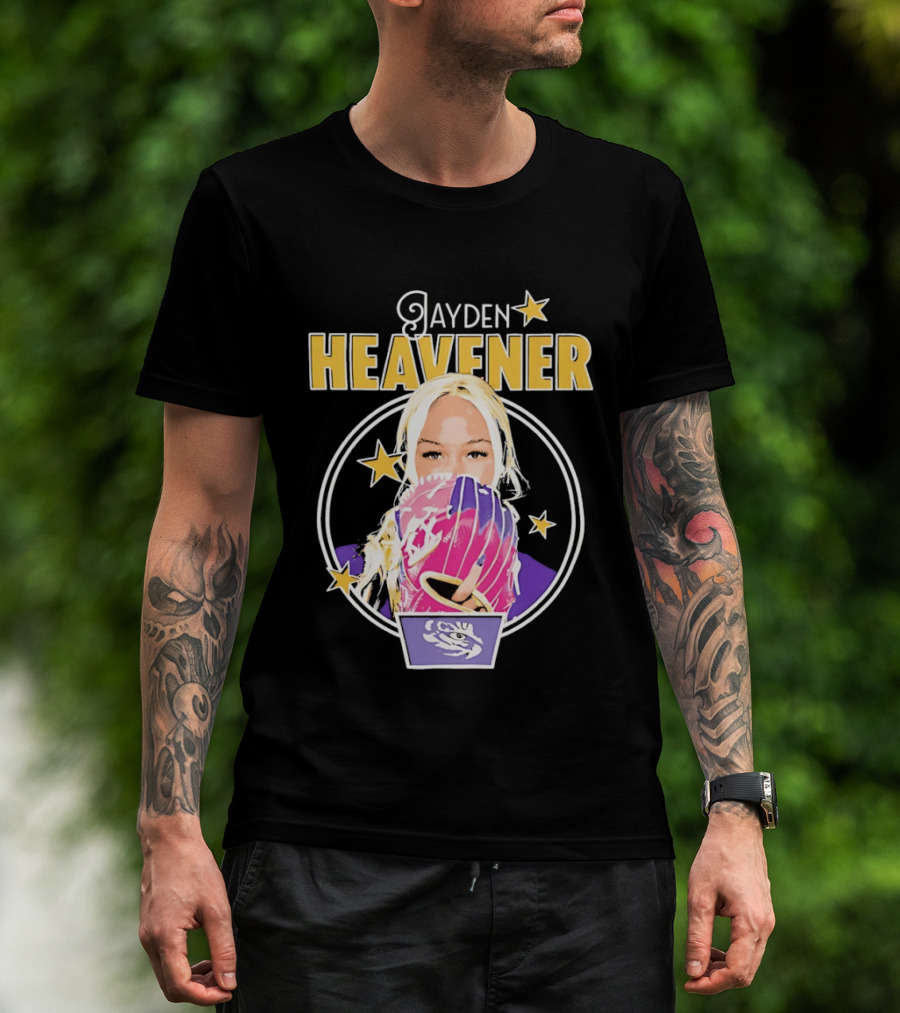 Jayden Heavener Focus Pitching Stars T-Shirt