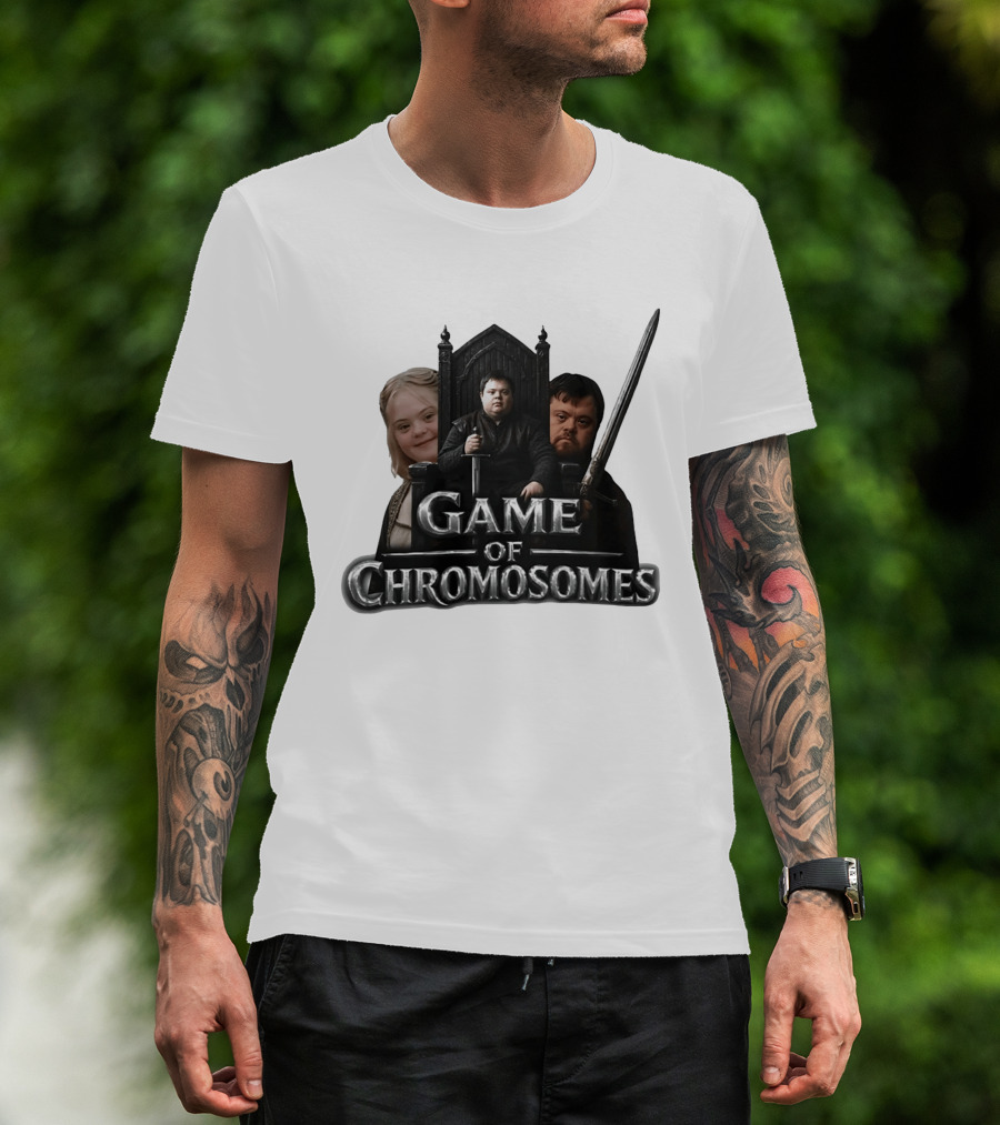 Game Of Chromosomes Down Syndrome Awareness Thrones T-Shirt
