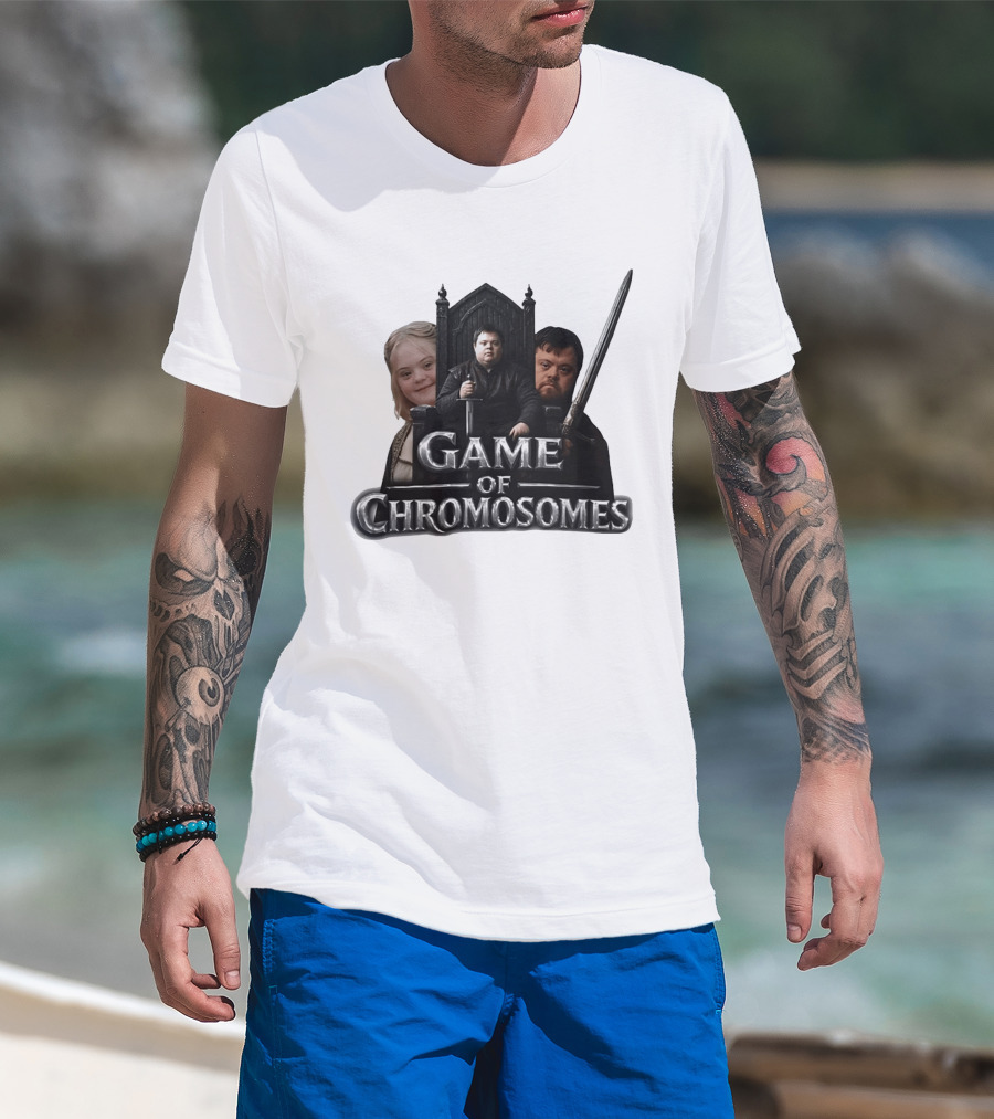 Game Of Chromosomes Down Syndrome Awareness Thrones T-Shirt