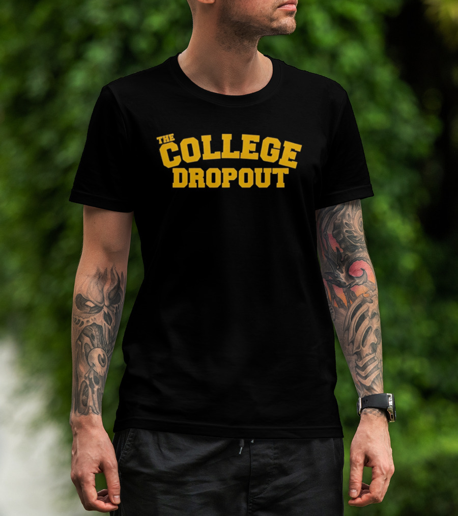 The College Dropout Old School Varsity T-Shirt