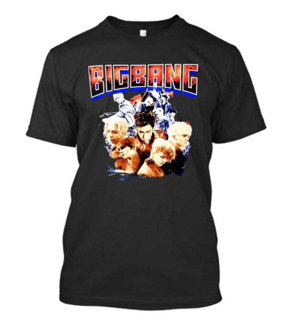BIGBANG Korean Idols Iconic Group Members T-Shirt