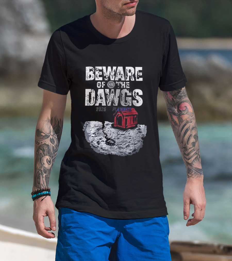 Detroit Pistons Beware Of The Dawgs Nasty Dawgs Rugged Doghouse T-Shirt