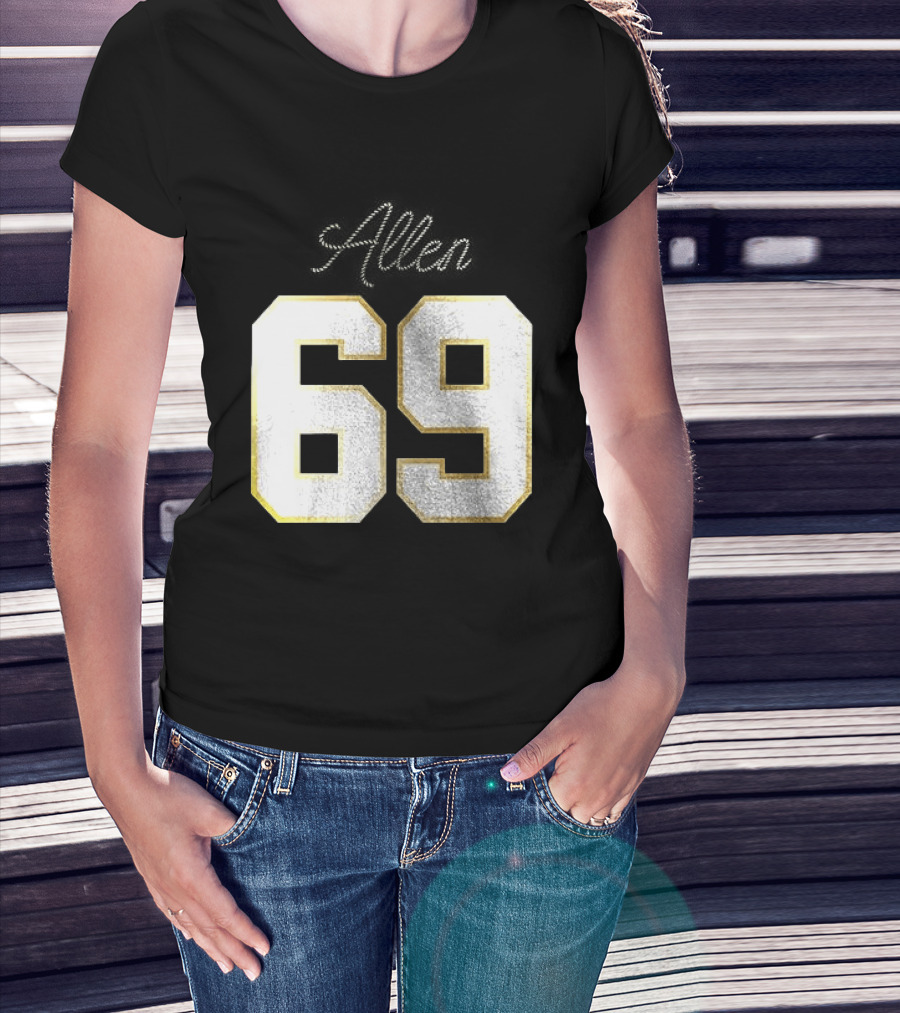 Minnesota Vikings Jared Allen 69 Class Of Legends T-Shirt