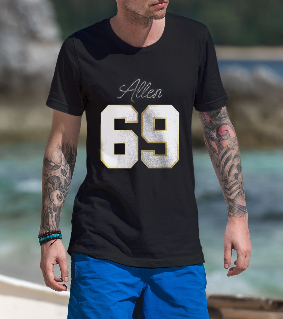Minnesota Vikings Jared Allen 69 Class Of Legends T-Shirt