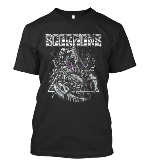 Scorpions European Tour Dates Roster 1979 Band Concert Venues List T-Shirt