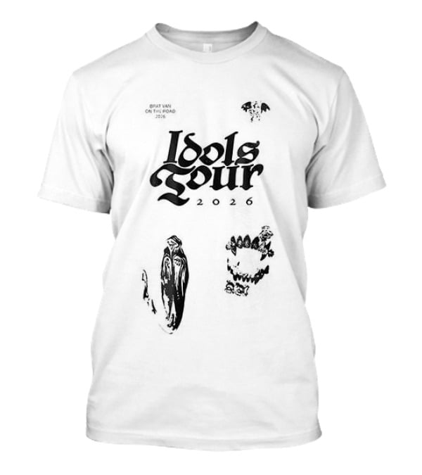 Yungblud Idols The World Tour Dates Look South Drink North T-Shirt
