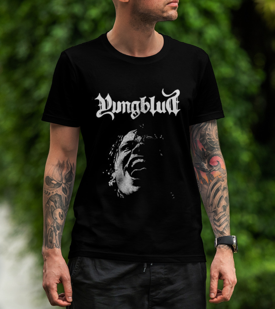 Yungblud Idols The World Tour Wing Face T-Shirt