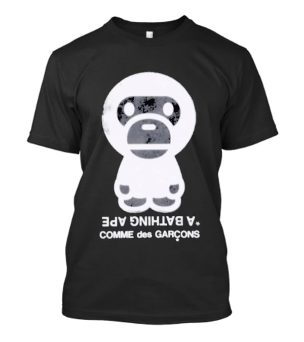 Comme Des Garçons A Bathing Ape Baby Milo Collectible Black Set T-Shirt