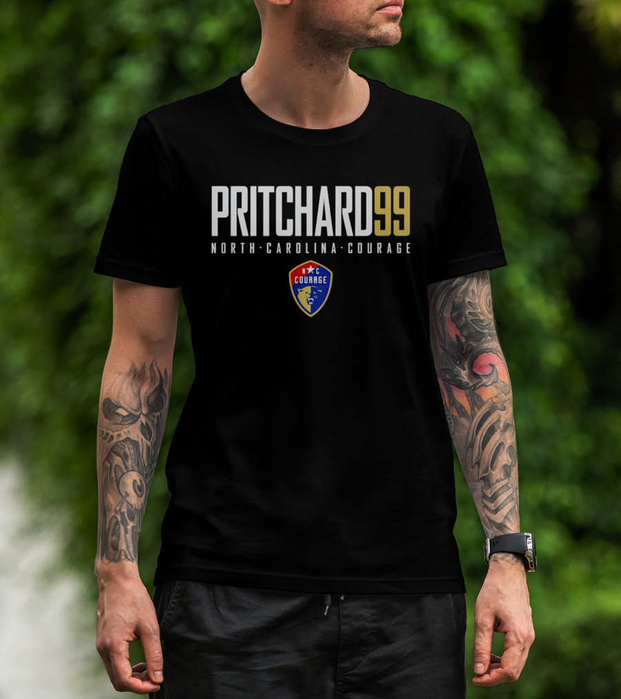 Pritchard 99 North Carolina Courage NC Courage T-Shirt