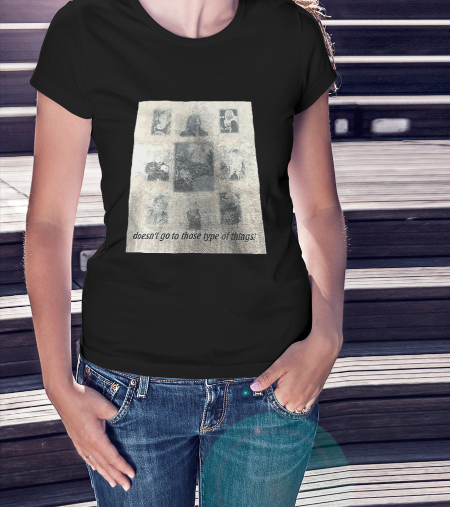 Dir En Grey Kyo Collage Doesn't Go To Those Type Of Things T-Shirt