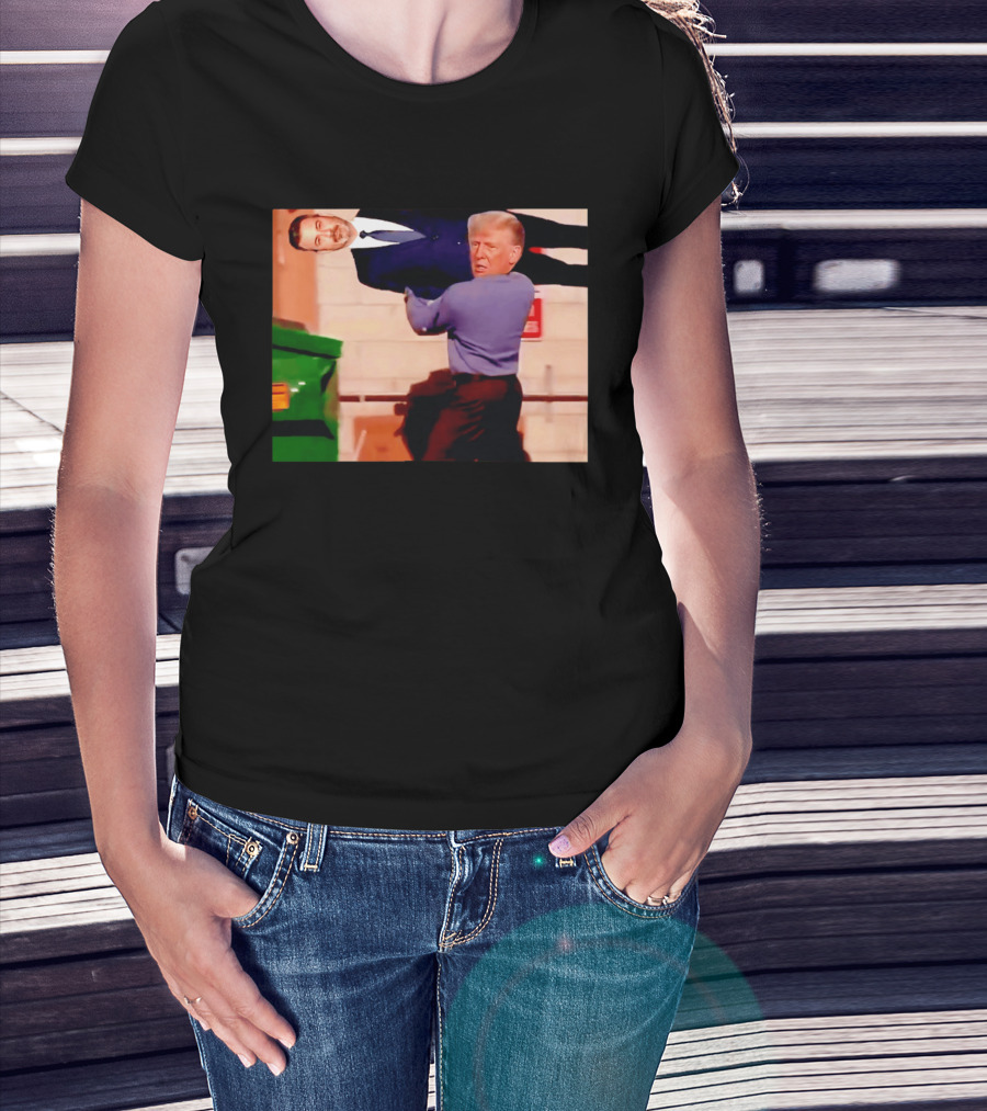 Donald Trump Backlash Dumpster Jimmy Protest Image T-Shirt