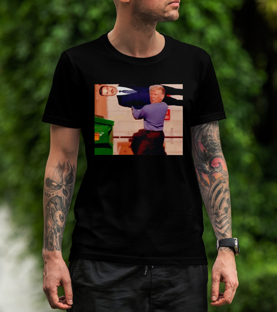 Donald Trump Backlash Dumpster Jimmy Protest Image T-Shirt