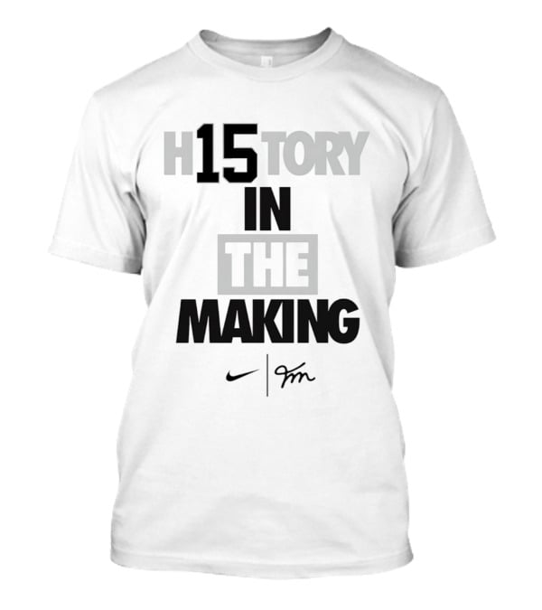 Fernando Mendoza Las Vegas Raiders H15tory In The Making Nike T-Shirt