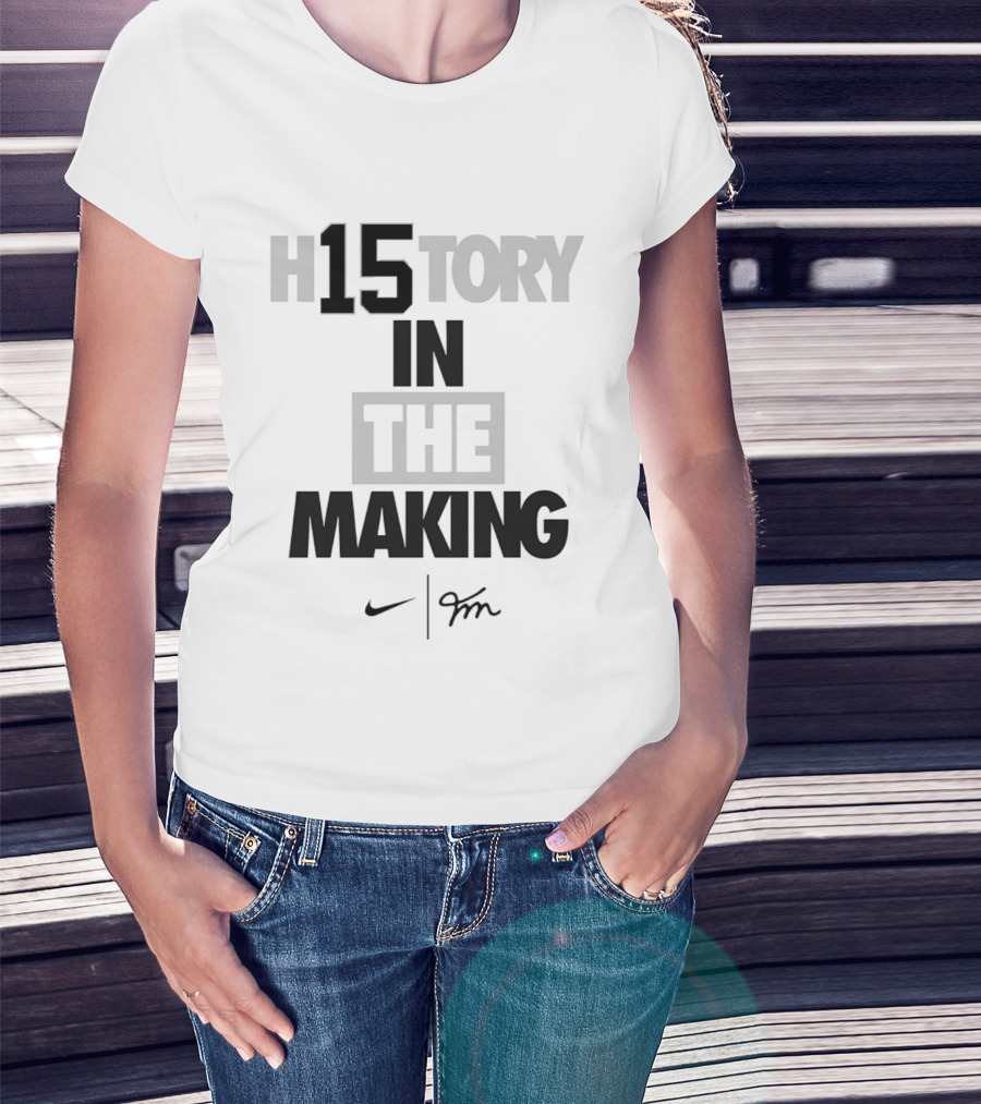 Fernando Mendoza Las Vegas Raiders H15tory In The Making Nike T-Shirt