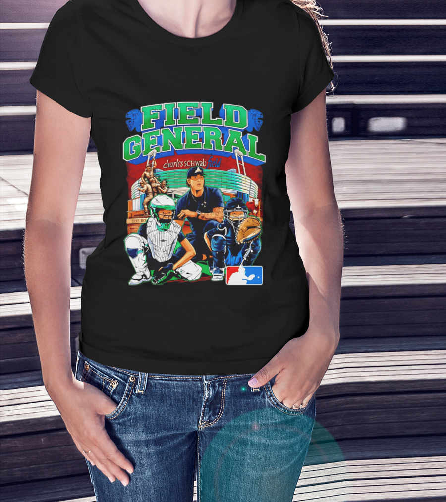 Field General Charles Schwab Field Baseball Player 0002 T-Shirt