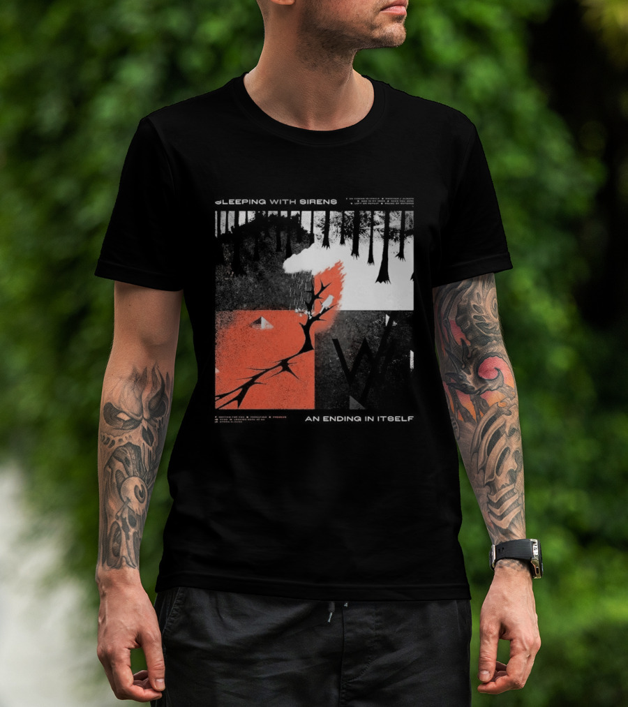 Sleeping Sirens An Ending In Itself 2026 Seasons Mineral Trees T-Shirt