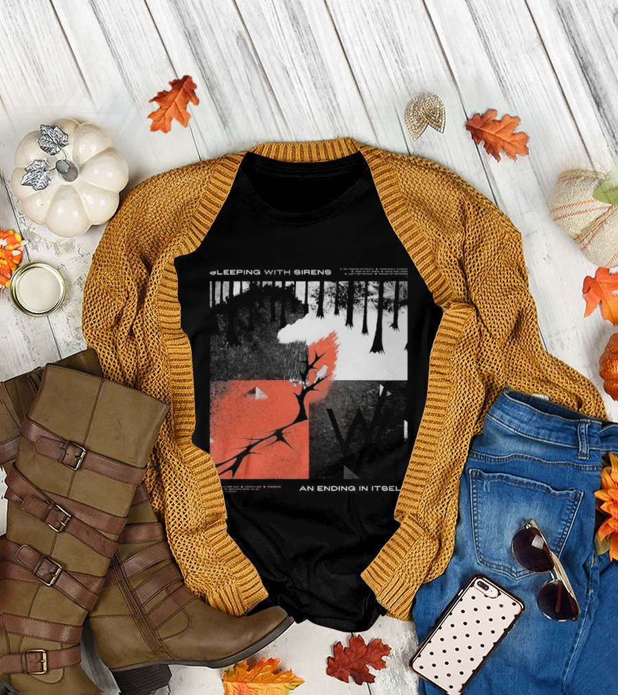 Sleeping Sirens An Ending In Itself 2026 Seasons Mineral Trees T-Shirt