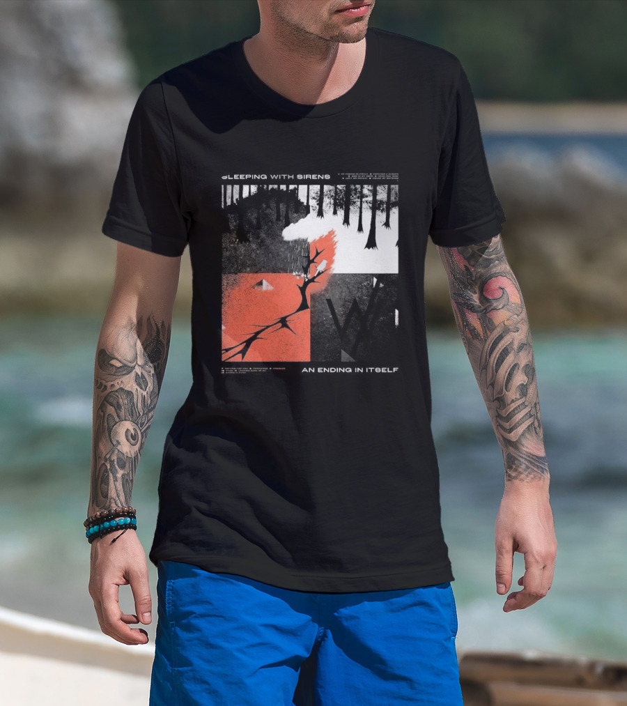 Sleeping Sirens An Ending In Itself 2026 Seasons Mineral Trees T-Shirt