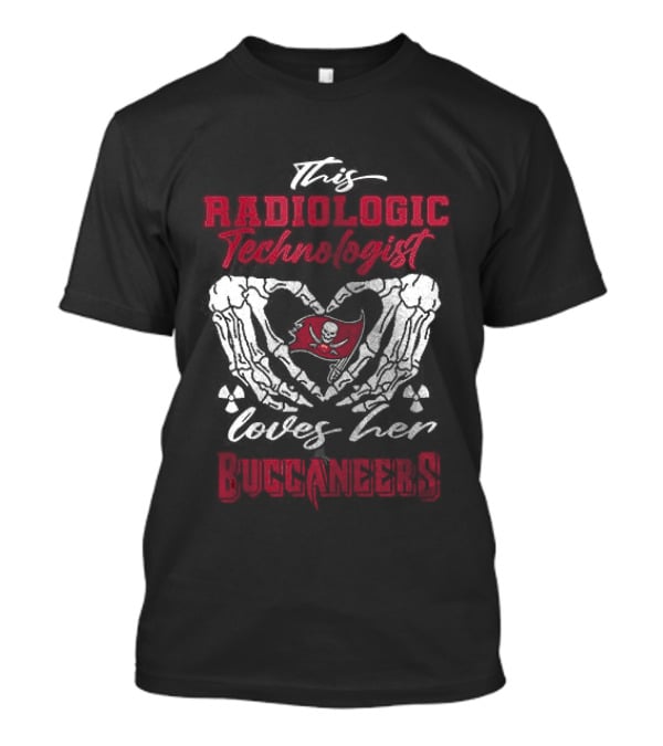 Tampa Bay Buccaneers Radiologic Technologist Loves Her Skeleton T-Shirt