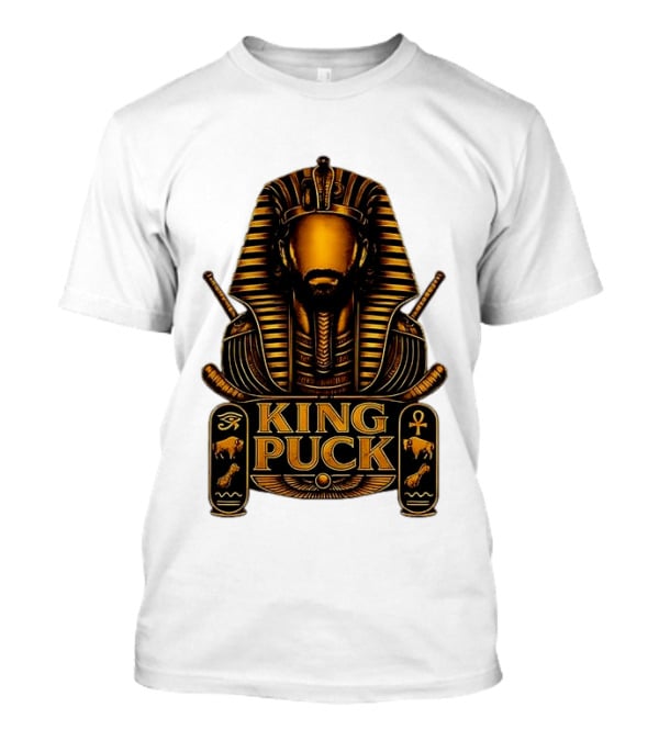 King Puck Pharaoh Buffalo Sabres Egyptian Hockey T-Shirt
