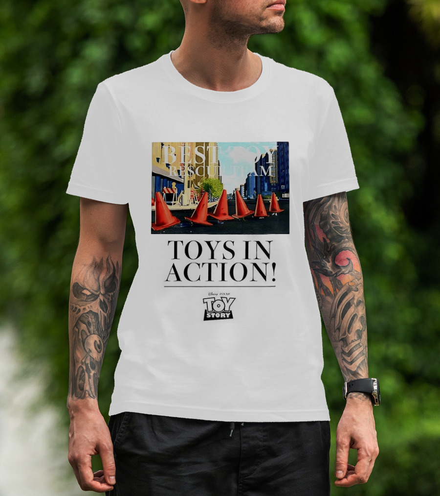 Best Toy Rescue Team Toys In Action T-Shirt