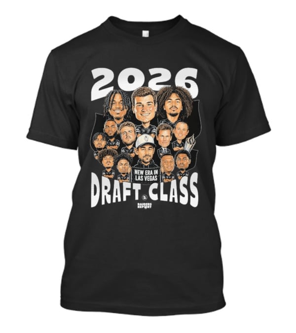 2026 New Era In Las Vegas Draft Class Team Players T-Shirt