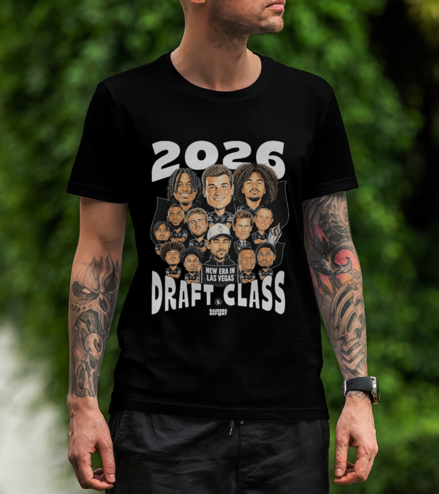 2026 New Era In Las Vegas Draft Class Team Players T-Shirt