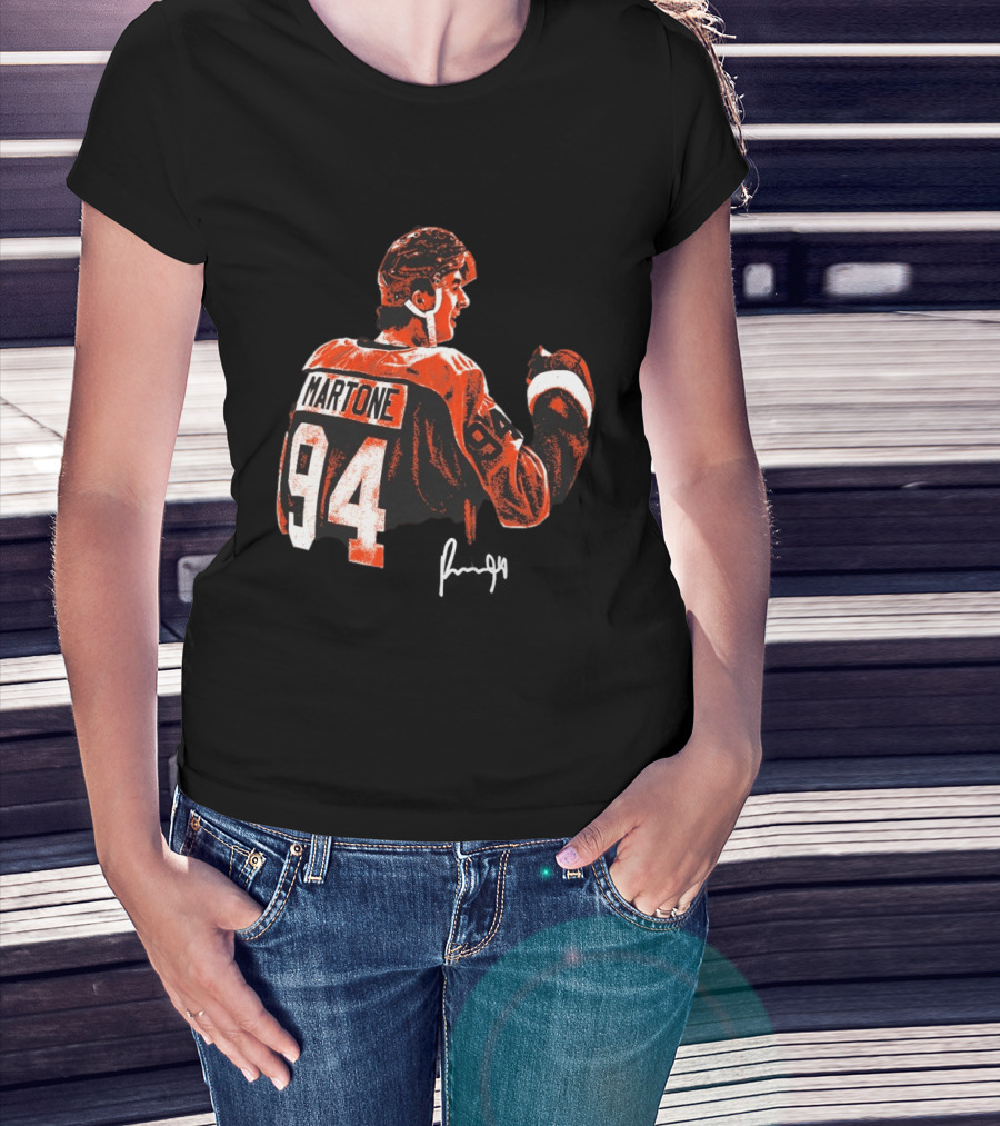 Porter Martone 94 Philadelphia Flyers Hockey NHL Player T-Shirt