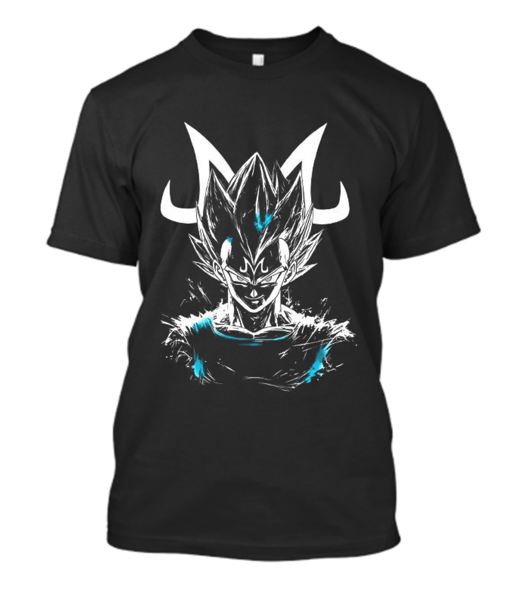 Dragon Ball Super Majin Power Sketch Style Anime Fusion T-Shirt