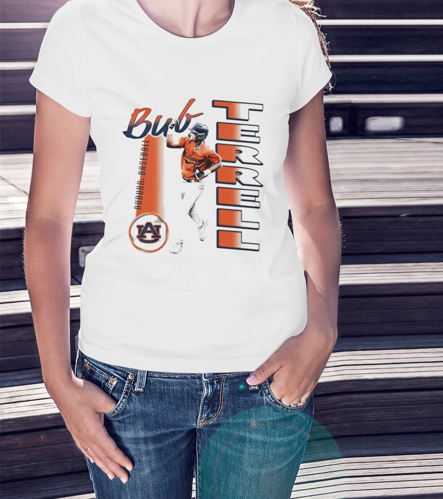 Bub Terrell Auburn Baseball Player Auburn Tigers T-Shirt