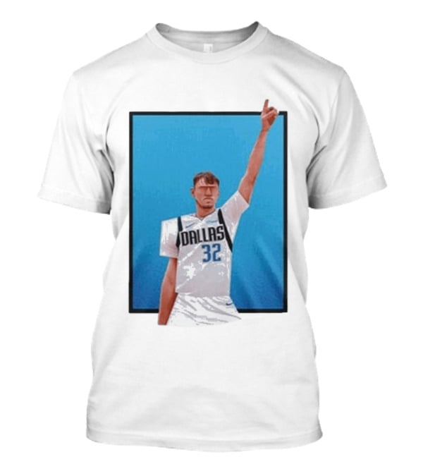 Dallas Mavericks Cooper Flagg 32 NBA 2025 26 Rookie Of The Year T-Shirt