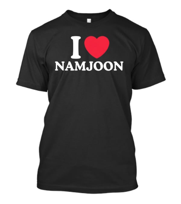 I Love Namjoon BTS T-Shirt