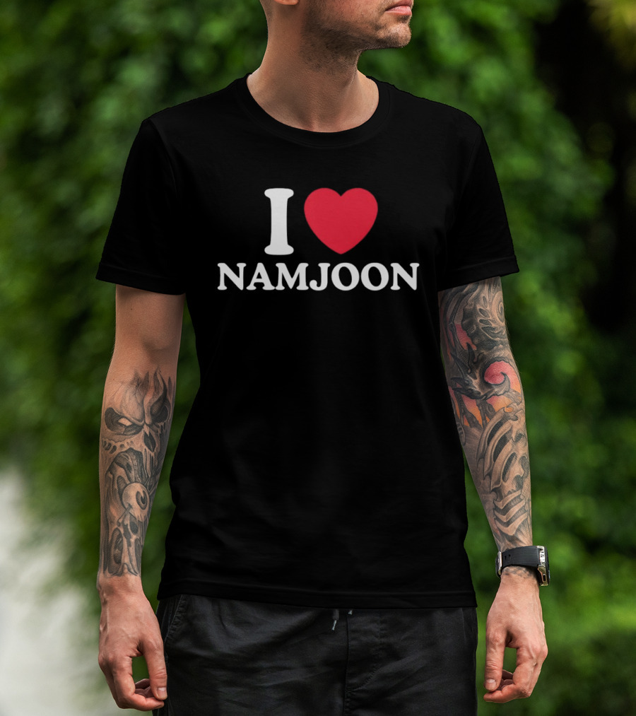 I Love Namjoon BTS T-Shirt
